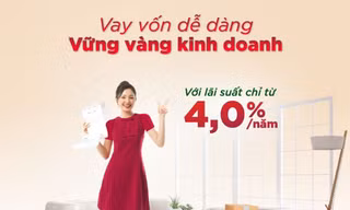 Agribank: Vay vốn chỉ từ 4,0%/năm với khách hàng cá nhân phục vụ hoạt động sản xuất kinh doanh