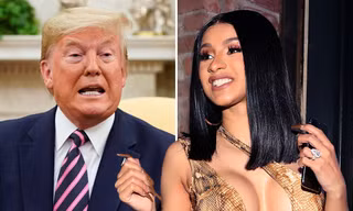 Cardi B ăn vạ ông Trump
