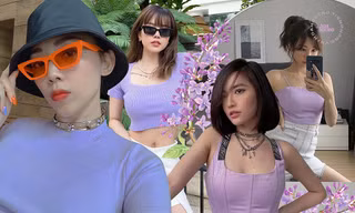 Học sao Việt bắt trend “tím lilac” - Màu sắc thời trang hot nhất mùa Hè năm nay