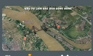 [ĐỒ HỌA] Cận cảnh 4 cây cầu nghìn tỷ sắp xây tại Hà Nội