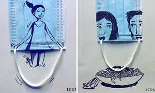 Những ý tưởng sáng tạo siêu đỉnh khiến ai cũng muốn đeo khẩu trang