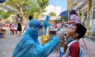 Số ca mắc COVID-19 ở Bà Rịa-Vũng Tàu tăng do học sinh và giáo viên 
