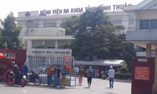 Bệnh viện Đa khoa tỉnh Bình Thuận lên tiếng việc 'làm khó' xe 0 đồng