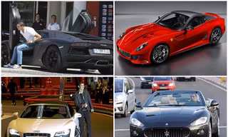 Cristiano Ronaldo sở hữu dàn siêu xe thời thượng.