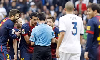 Bê bối đã xảy ra trước thềm trận El Clasico.