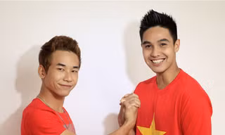 Hotboy Baggio (phải) bị chỉ trích quá nóng nảy