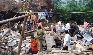 Hiện trường sự việc .Ảnh: TCB