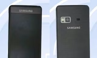 Smartphone Android kiểu gập, hai màn hình cảm ứng