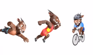 Bộ linh vật Sao la 3D trong 40 nội dung thi đấu tại SEA Games 31 được lòng dân mạng