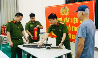 Công an Hà Nội thu gần 200 khẩu súng, hàng trăm viên đạn trong 2 tháng cao điểm