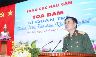Tháo gỡ vướng mắc, luôn đồng hành để sĩ quan trẻ trưởng thành, cống hiến