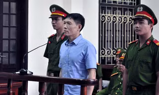 Bị cáo Dương Tự Trọng tại tòa