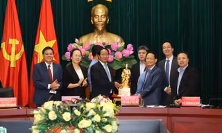 Lãnh đạo thành phố Hải Phòng và lãnh đạo Tập đoàn Geleximco.