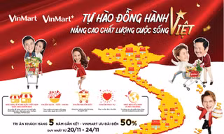 VinMart & VinMart+ triển khai chương trình khuyến mại lớn chưa từng có mừng sinh nhật 5 tuổi