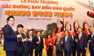 Vietjet mở hàng loạt đường bay tới Hàn Quốc