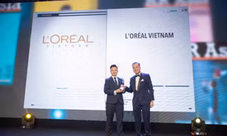 Ông Phạm Mạnh Khôi – Giám đốc Nhân sự Loreal Vietnam nhân giải thưởng Best Companies To Work For In Asia 2019