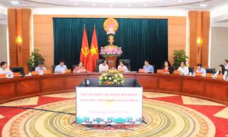 Lãnh đạo Thành ủy Hải Phòng làm việc với Tập đoàn Geleximco
