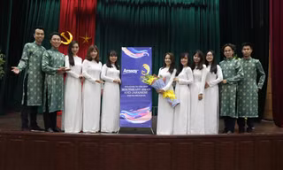Amway VN tài trợ kim cương chương trình thanh niên Đông Nam Á–Nhật Bản