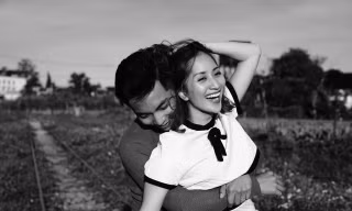 Hình ảnh ngọt ngào của Khánh Thi và Phan Hiển.