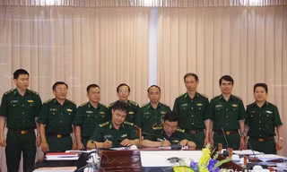 Đại tá Vũ Khương được bổ nhiệm giữ chức Phó chỉ huy trưởng Bộ đội Biên phòng Nghệ An. Ảnh báo Nghệ An