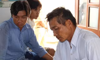 Hai đối tượng Nguyễn Văn Dững (trái) Lê Thanh Tùng (phải)
