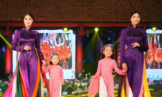 Ấn tượng đêm hội áo dài “Hương sắc Hà Nội”