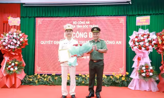 Bổ nhiệm giám đốc, phó giám đốc công an 3 tỉnh