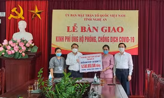 Nghệ An huy động được 60 tỷ đồng ủng hộ chống dịch COVID-19