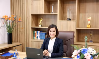 Bà Bùi Thị Thanh Hương, Chủ tịch HĐQT Ngân hàng Quốc dân.