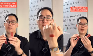 Video thầy giáo thử son của học sinh cực cuốn khiến dân mạng "dở khóc dở cười"