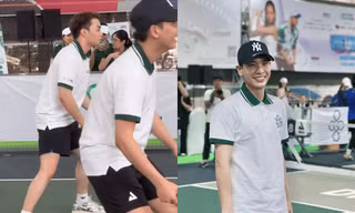 Dàn sao đổ bộ sân pickleball: Quân A.P lộ "bụng sữa", NEGAV kéo cả bảo vệ vào trận