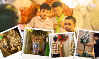 Không khí Giáng sinh rực rỡ từ nhà ra ngõ, ê hề bí kíp trang trí Noel lung linh