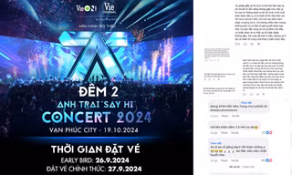 Anh Trai "Say Hi" tung thông tin concert lần 2, nhiều khán giả đòi "thoát fan"