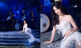 Luna Đào hóa thân thành nàng Ariel, giọng hát quá ngọt bị nghi xài autotune