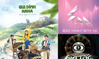 Gia Đình Haha bị soi vì gắn hashtag Em Xinh "Say Hi" và Đấu Trường Gia Tốc