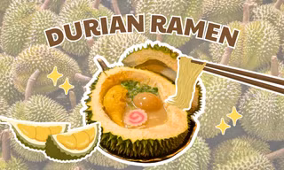 Món ramen sầu riêng thơm phức khiến tín đồ ẩm thực "đứng ngồi không yên"