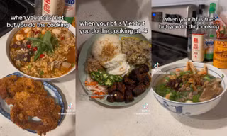 Cô gái người Mỹ trổ tài nấu món Việt: Bún chả, cơm tấm đều không thể làm khó