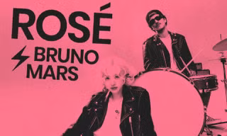 Rosé BLACKPINK "cưỡng hôn" Bruno Mars trong MV ngập sắc hồng "APT."
