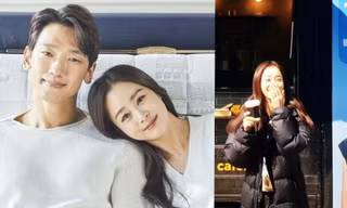 Đăng ảnh hậu trường phim, Kim Tae Hee khiến fan chìm trong "bể ngọt" vì điều này