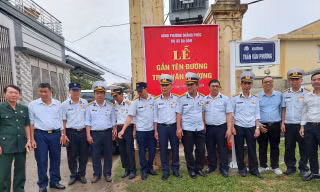 Một liệt sỹ Gạc Ma được đặt tên đường 
