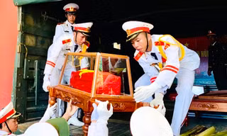 Quảng Bình tổ chức trang trọng lễ truy điệu và an táng 17 hài cốt liệt sỹ hy sinh tại Lào 