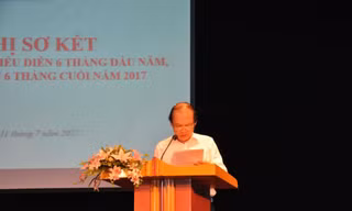 Cục phó Đào Đăng Hoàn trình bày bản báo cáo nặng thành tích, bỏ quên nhiều vấn đề nóng