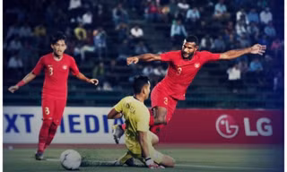 U22 Indonesia xuất sắc đánh bại U22 Campuchia