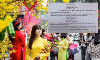 Gen Z sôi nổi tranh luận về đề thi Ngữ văn “Còn ăn Tết Ta, đất nước còn nghèo nữa”
