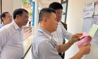 Bảng công việc phải làm của giám thị trong phòng thi: Rõ người, kín việc