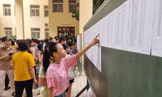 Điểm chuẩn tuyển sinh lớp 6 của ngôi trường có 'tỉ lệ chọi' 1/20,5 ở Hà Nội