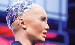 Bản thân Sophia có công nghệ theo dõi gương mặt, nhận dạng cảm xúc, trả lời theo cơ chế phản xạ khá đơn giản