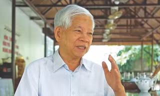 Một lần được nguyên Chủ tịch nước duyệt bài 