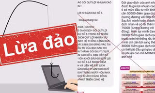 Cảnh báo thủ đoạn lừa đảo khi tham gia đầu tư qua ứng dụng Momo Pro giả mạo