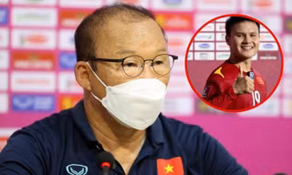 HLV Park Hang-seo: "Quang Hải muốn tham gia vào trận đấu ngày mai nên tôi gọi lên tuyển"